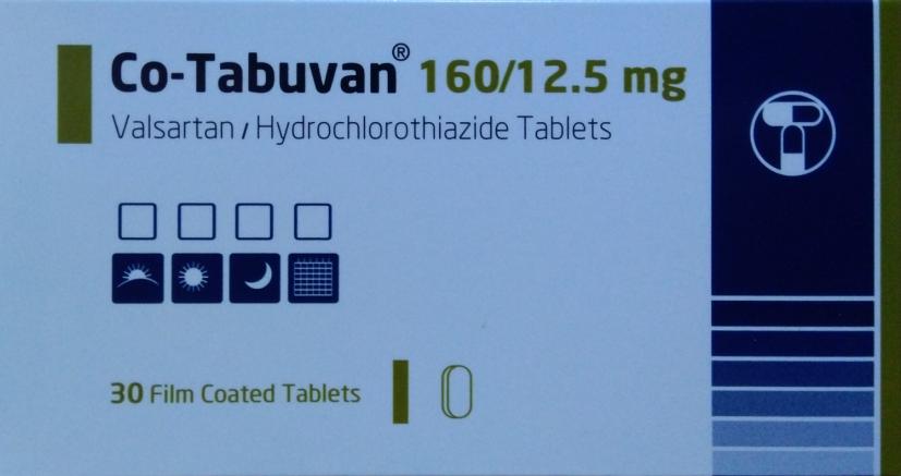 Co-Tabuvan 160/12.5mg